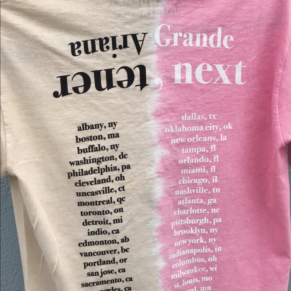 Ariana Grande Sweetener/ Thank U, Next merch ✨